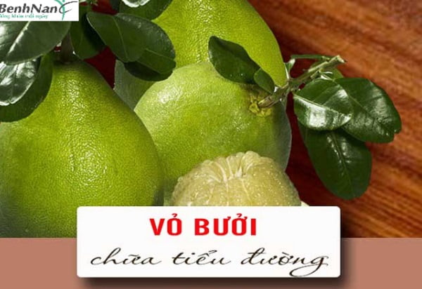 Chữa tiểu đường bằng vỏ bưởi